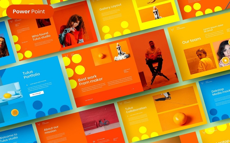 Tulus – Modèle PowerPoint d'affaires