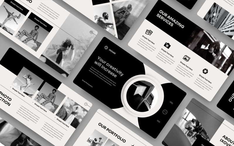 Ixover - Modello di keynote per fotografia di strada