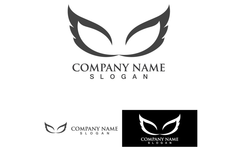 Векторная икона логотипа голубя V34