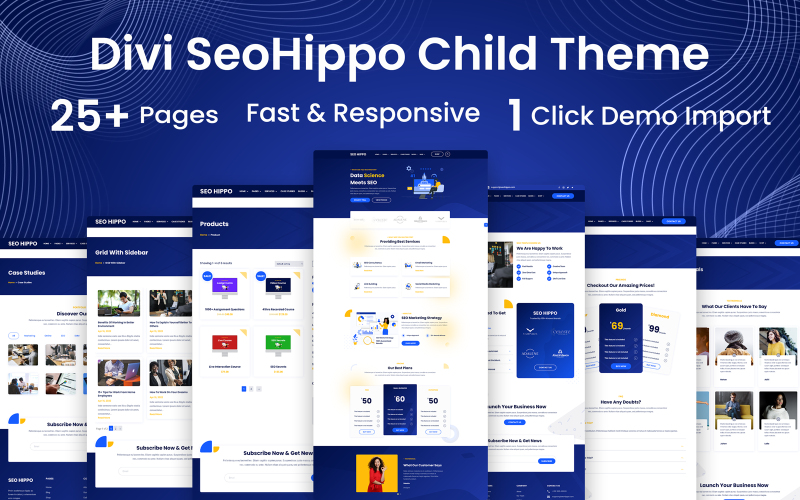 Дочерняя тема SEO Hippo WordPress Woocommerce Divi