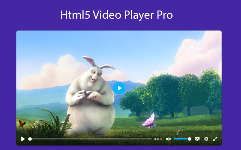 Html5 Video Player Pro - Melhor plug-in de player de vídeo para WordPress