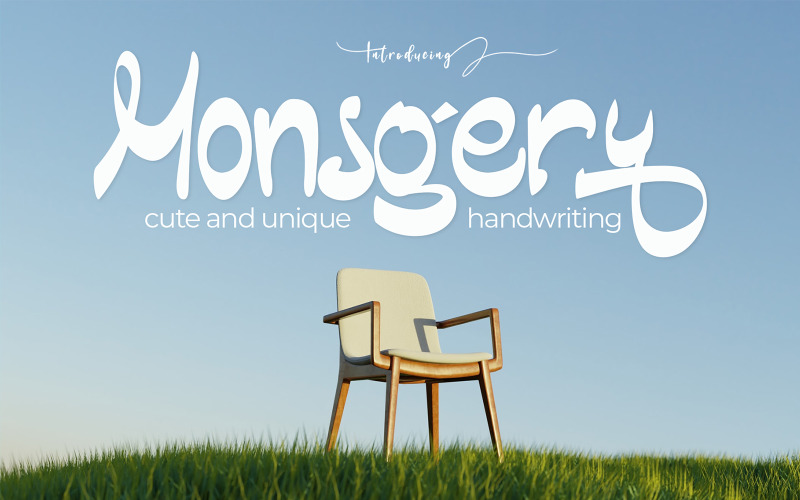 Monsqery - Caratteri per la scrittura a mano