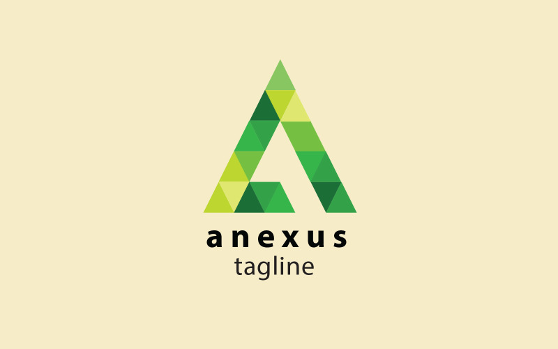 бізнес Anexus лист логотип