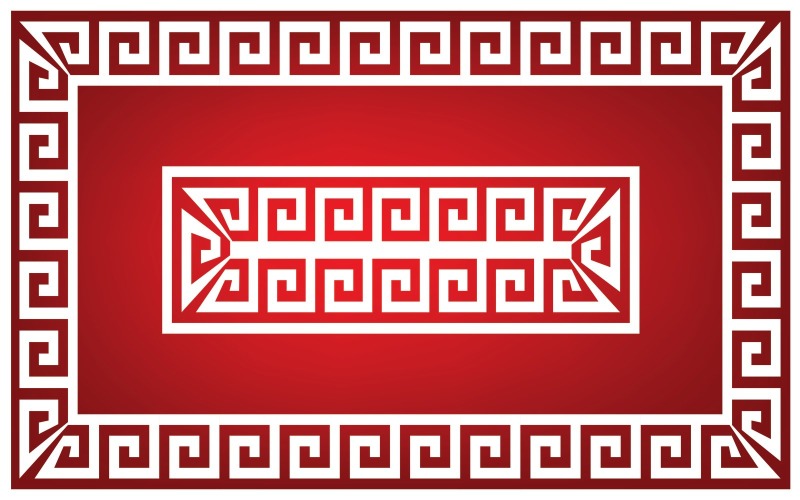 Červené HD pozadí s bílým okrajem Obrázek 8048 pixelů * 4500 pixelů