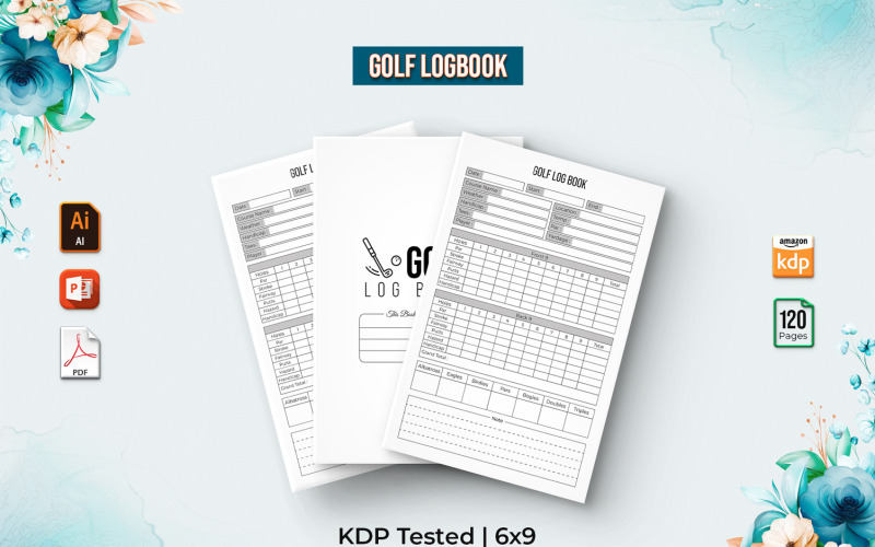 Editovatelný golfový deník | Interiér KDP V-1