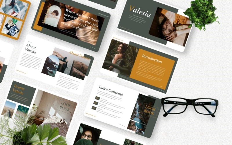Valesia - Modello di diapositiva di Google per la fotografia