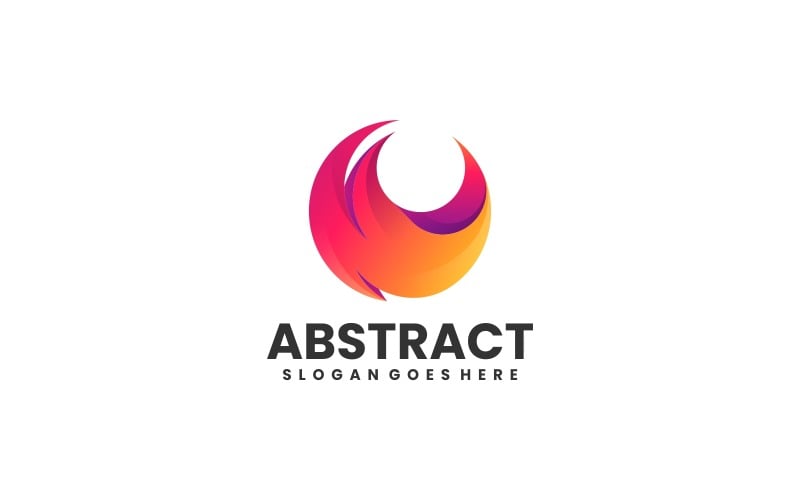 Abstract Gradient Logo Design 6 279889 Templatemonster