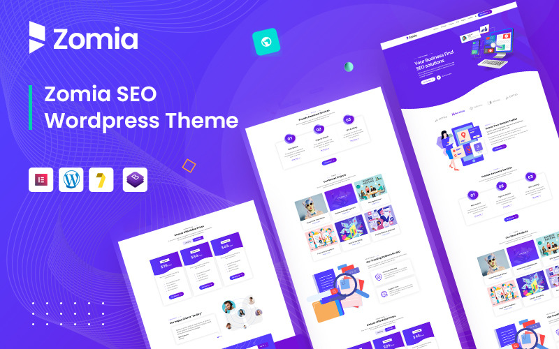 Zomia - Tema WordPress per il marketing SEO