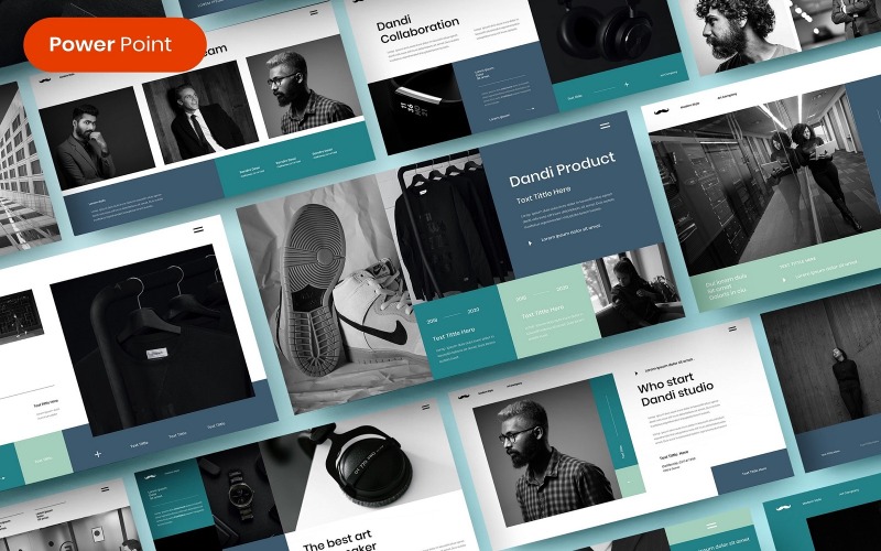 Dandi – Modelo de PowerPoint de Negócios