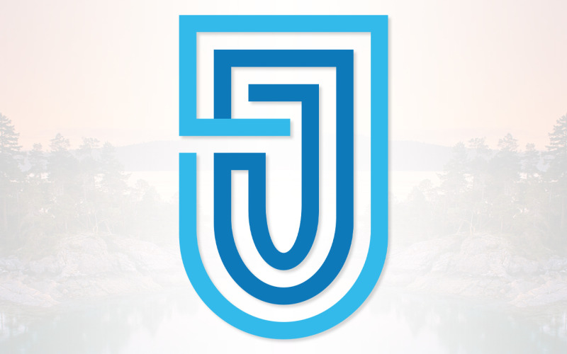 Підніміть свій бренд із «Сучасним мінімалістичним дизайном логотипа буквою J» від Warten_Weg