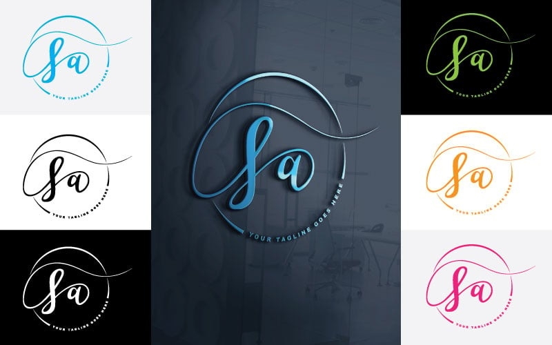 Design Del Logo Aziendale Dell'industria Tessile Professionale ...