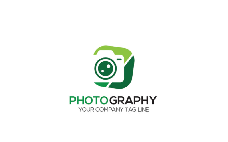 Modelo de Logotipo de Fotografia Mínima