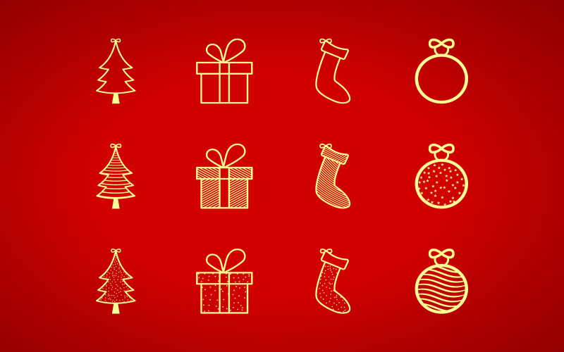 Weihnachtskugel, Geschenk, Baumelement
