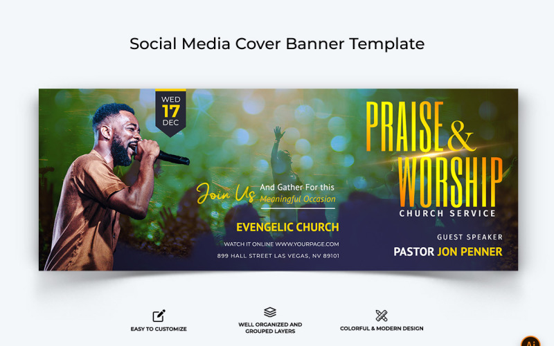 Gyülekezeti beszéd Facebook borító banner Design-36