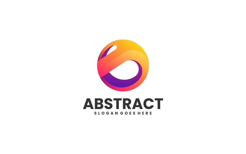 Abstrakcja Gradient Kolorowe Logo 1