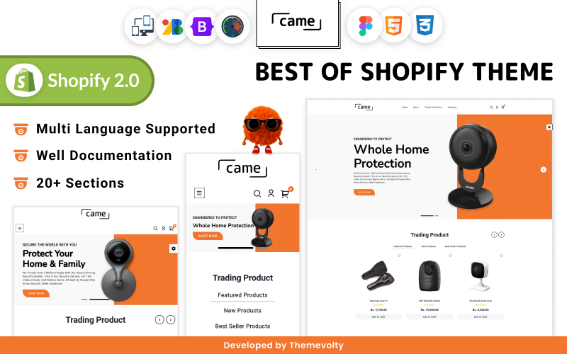 Прийшов - Mega Camera Shopify 2.0 Super Store