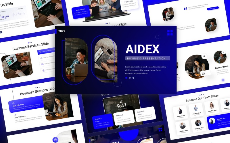 Aidex - Modello PowerPoint multiuso aziendale