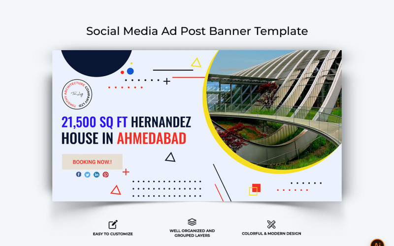 Architettura Facebook Ad Banner Design-08