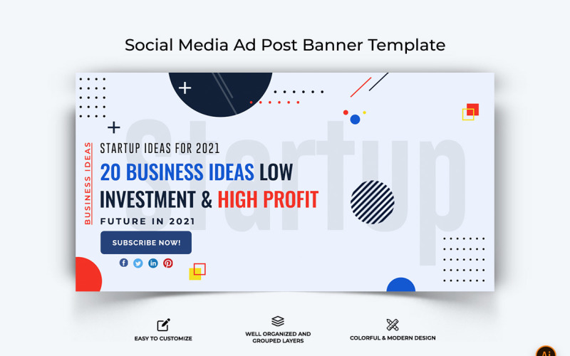 Business Service Facebook Ad Banner Design-51