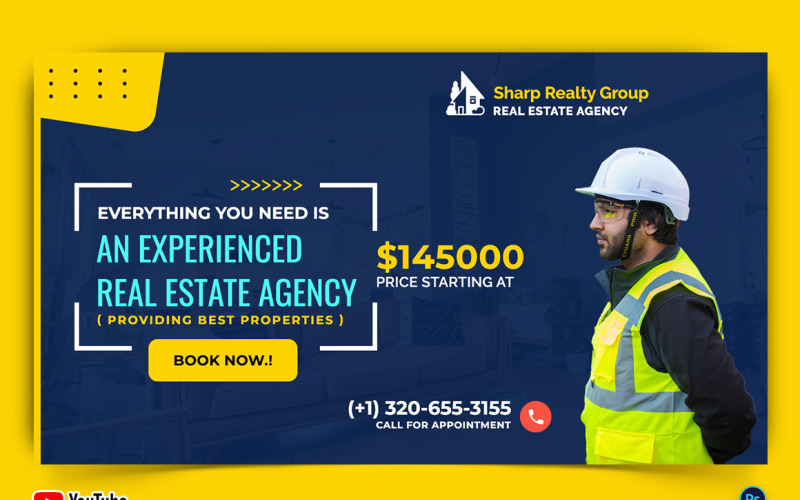 Real Estate YouTube Thumbnail Design Template05