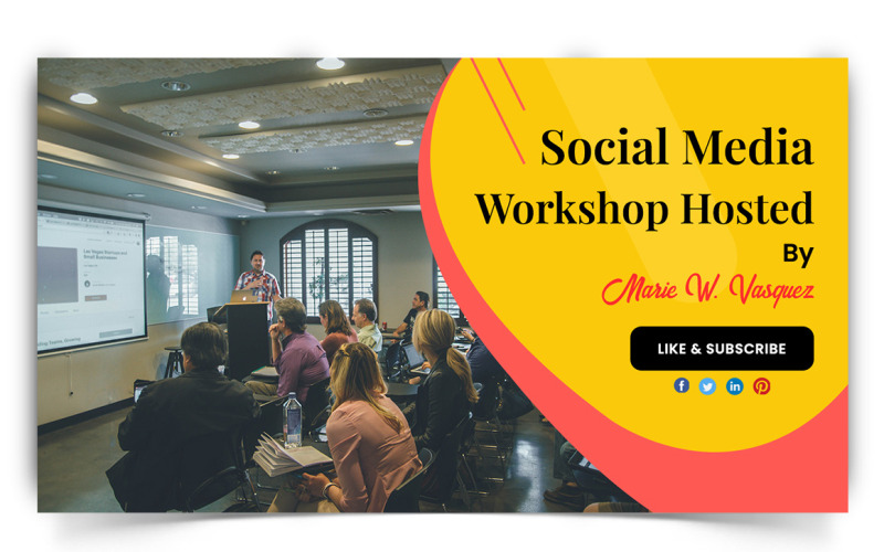 Workshop sui social media YouTube Thumbnail Design Template-01