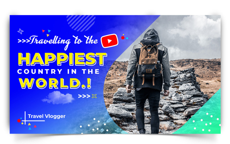 Travel and Tour YouTube Thumbnail Design Template-05