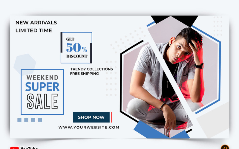 Sale and Offers YouTube Thumbnail Design -04