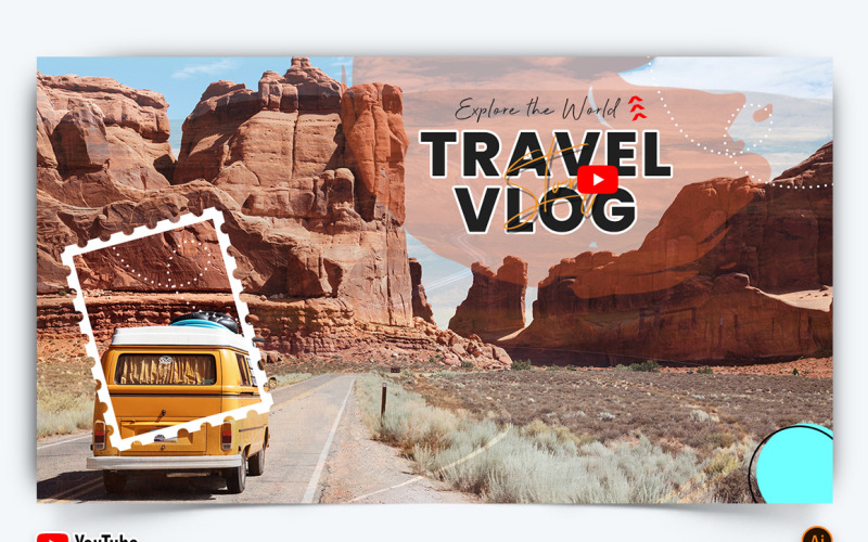 Reisen und Trip YouTube Thumbnail Design -03