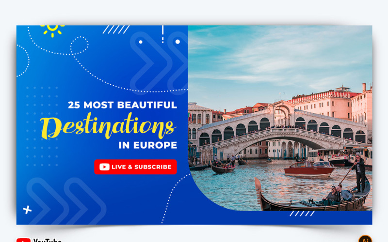 Travel and Trip YouTube Thumbnail Design -07