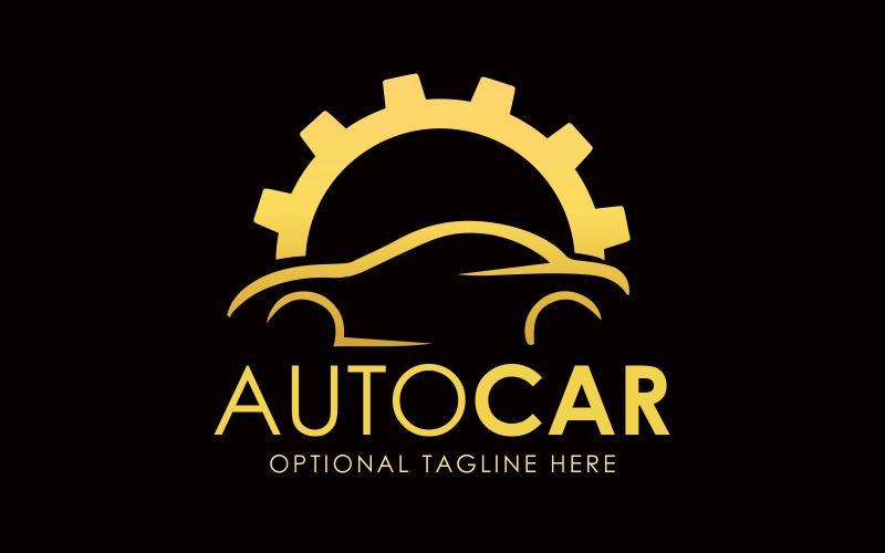 Branża Biznes Auto Samochód Logo