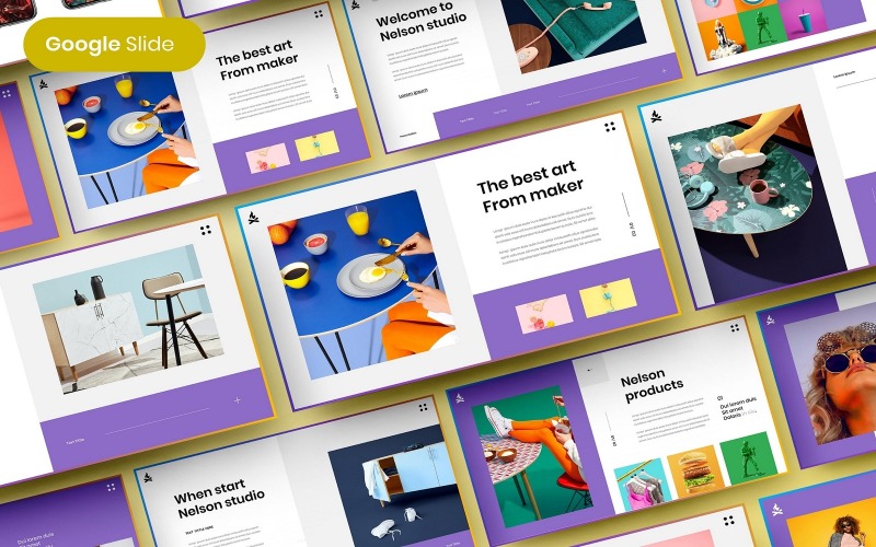 Nelson – üzleti Google diasablon