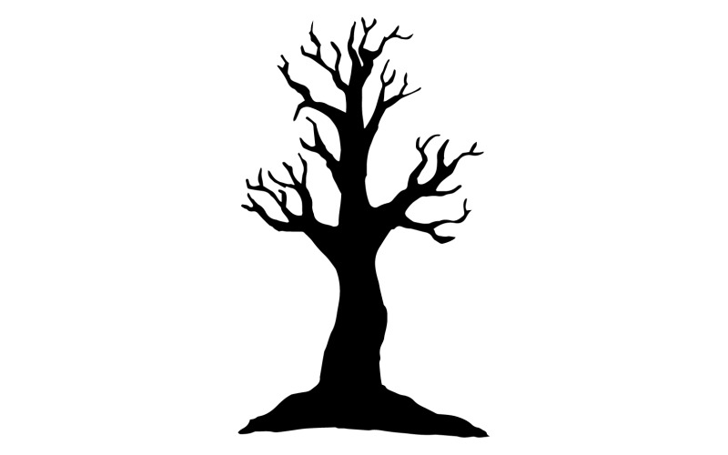 Arbre d'Halloween pour votre conception pour les vacances Halloween V4