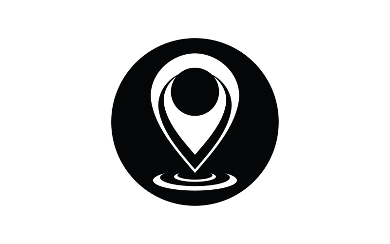 Location Point Icon Vector Illustration V15 - TemplateMonster