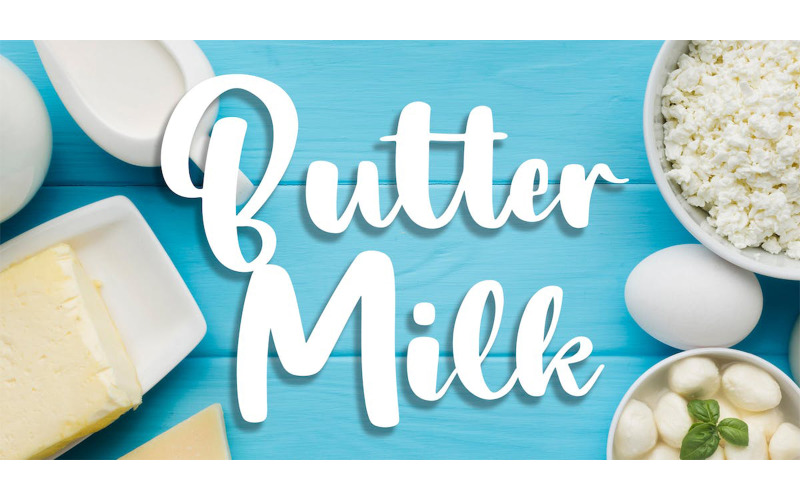Butter Milk Handwritten Font 284908 TemplateMonster