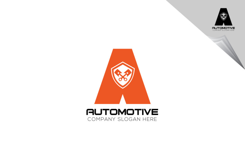 Шаблон логотипу Auto Motive
