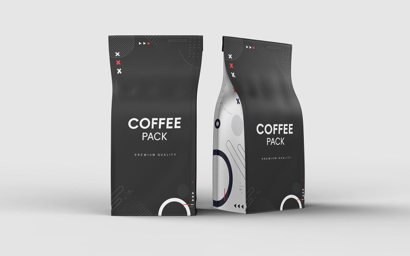 Mockup de Paquete de Café Vol 14