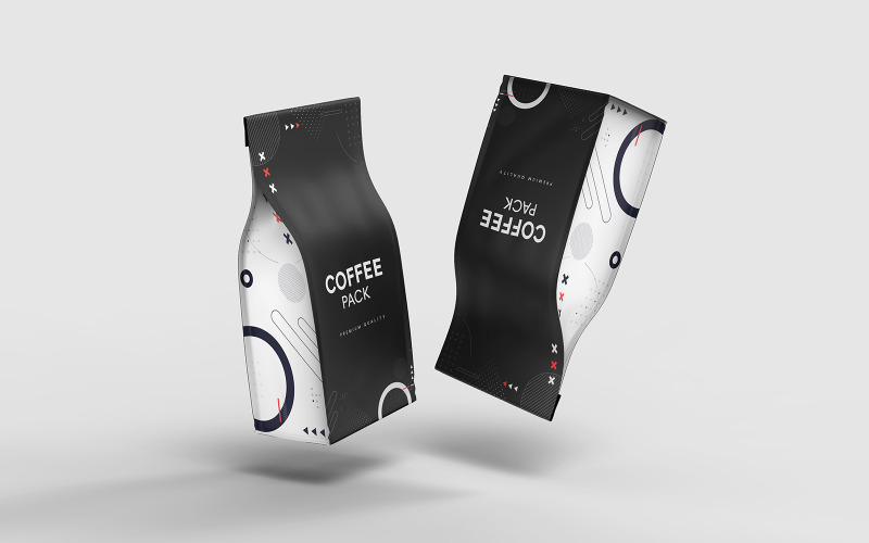 Mockup de Paquete de Café Vol 23