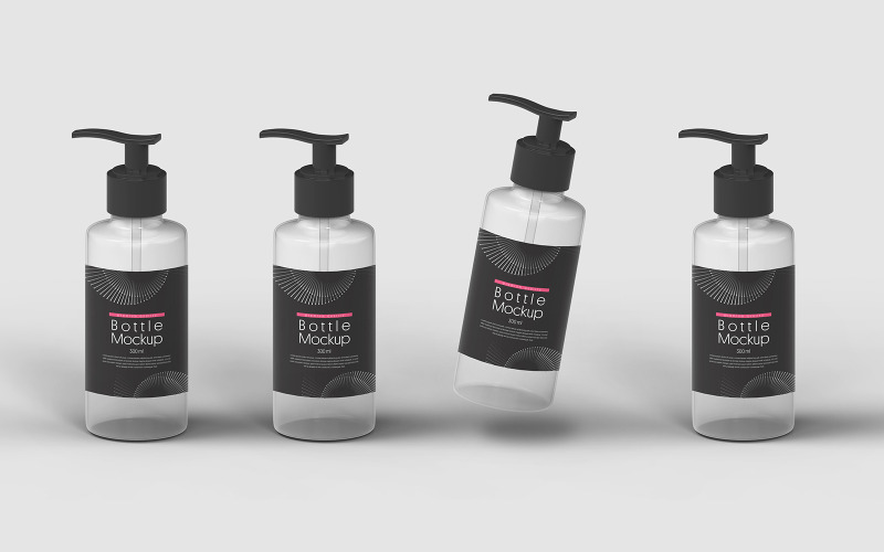 Pompa Şişe Mockup Vol 30