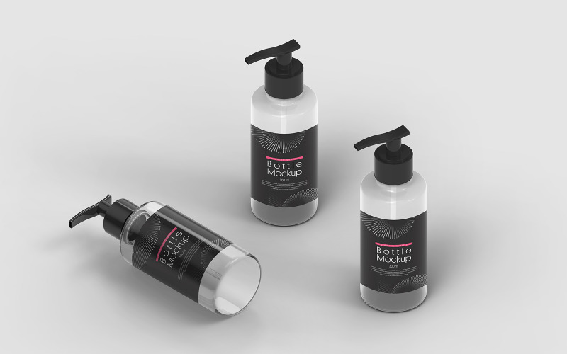 Pump Bottle Mockup Vol 28