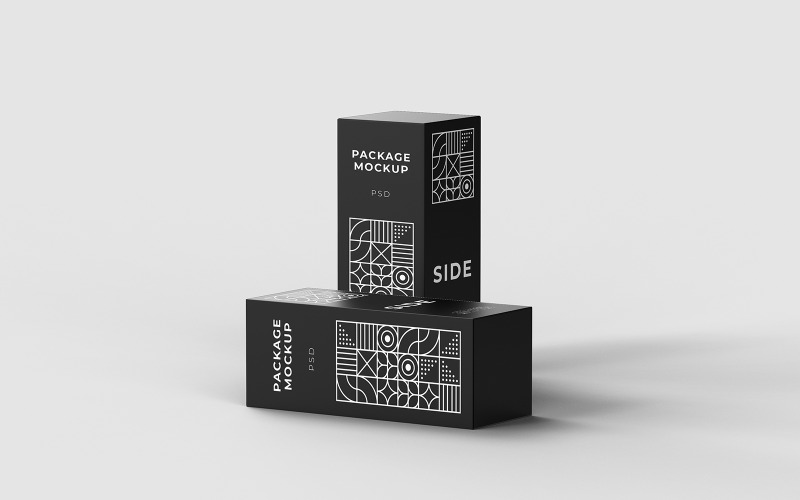 Product Box Mockup Vol 38