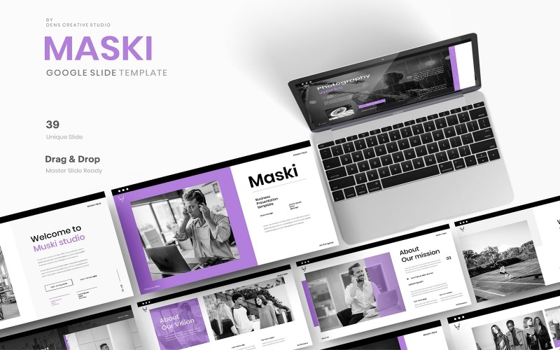 Maski - Business-Google-Folienvorlage