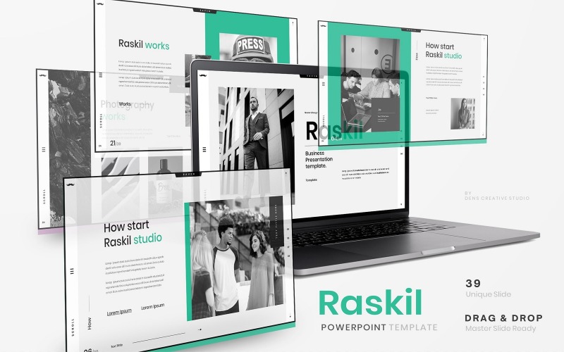 Raskil – İş PowerPoint Şablonu