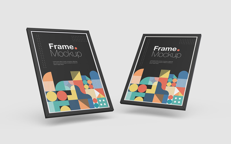 Frame Mockup-sjabloon Vol 09
