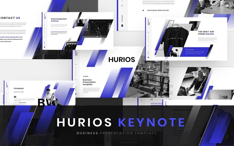 Hurios - Modello di keynote aziendale