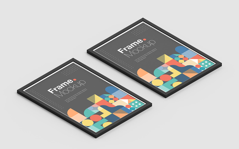 Rahmen-Mockup-Vorlage Vol. 05