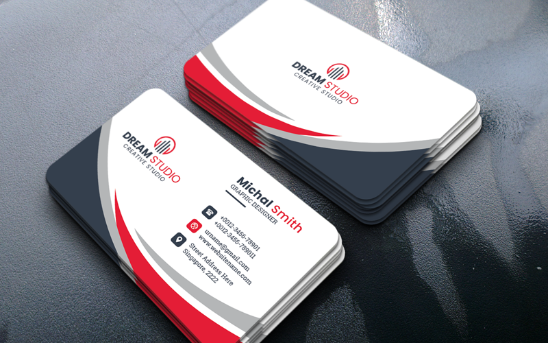 Business Card Templates Corporate Identity Template v113