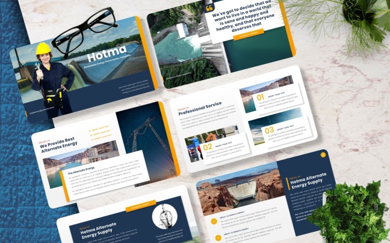 Hotma - Modello Powerpoint di alimentazione alternativa