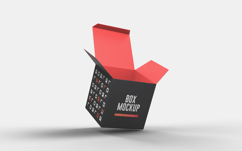 Cube Box Mockup Template Vol 02 #285634 - TemplateMonster