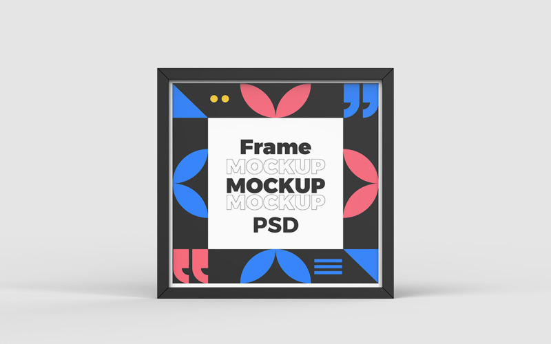 Square Frame Mockup Vol 04