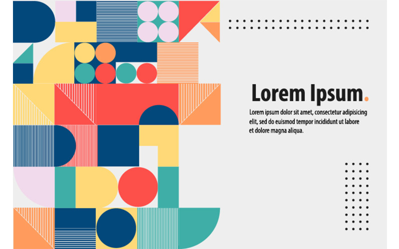 Abstrakte geometrische Formen Hintergrund